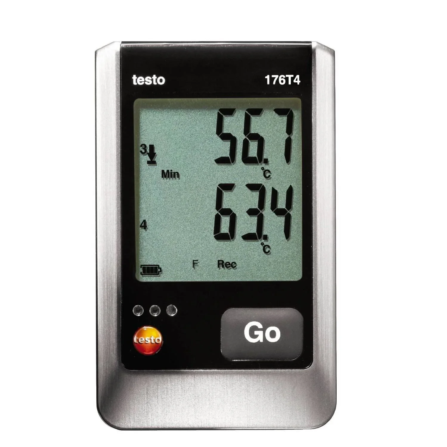 4 channels testo 176 T4 Temperature data logger with thermocouple (type T, K and J) range from -200 ~ 1000 C