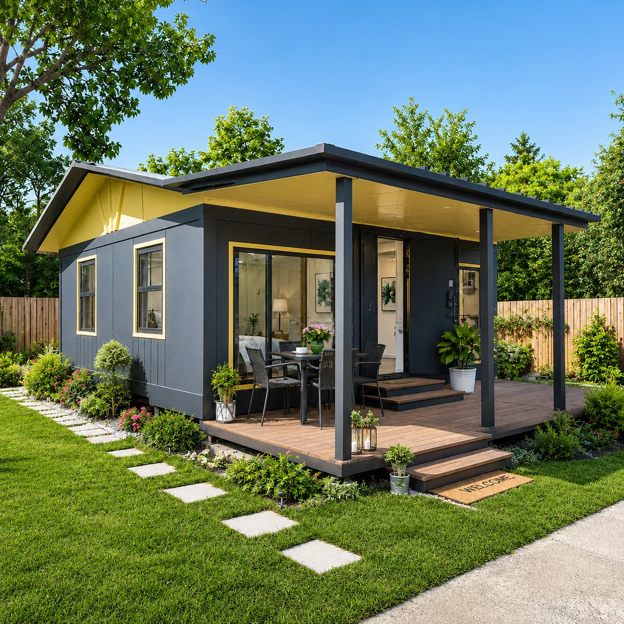 Factory Price Ready Made 3 Bedroom Prefabricated House Prefab Modular Homes Expandable Container House Tiny Houses