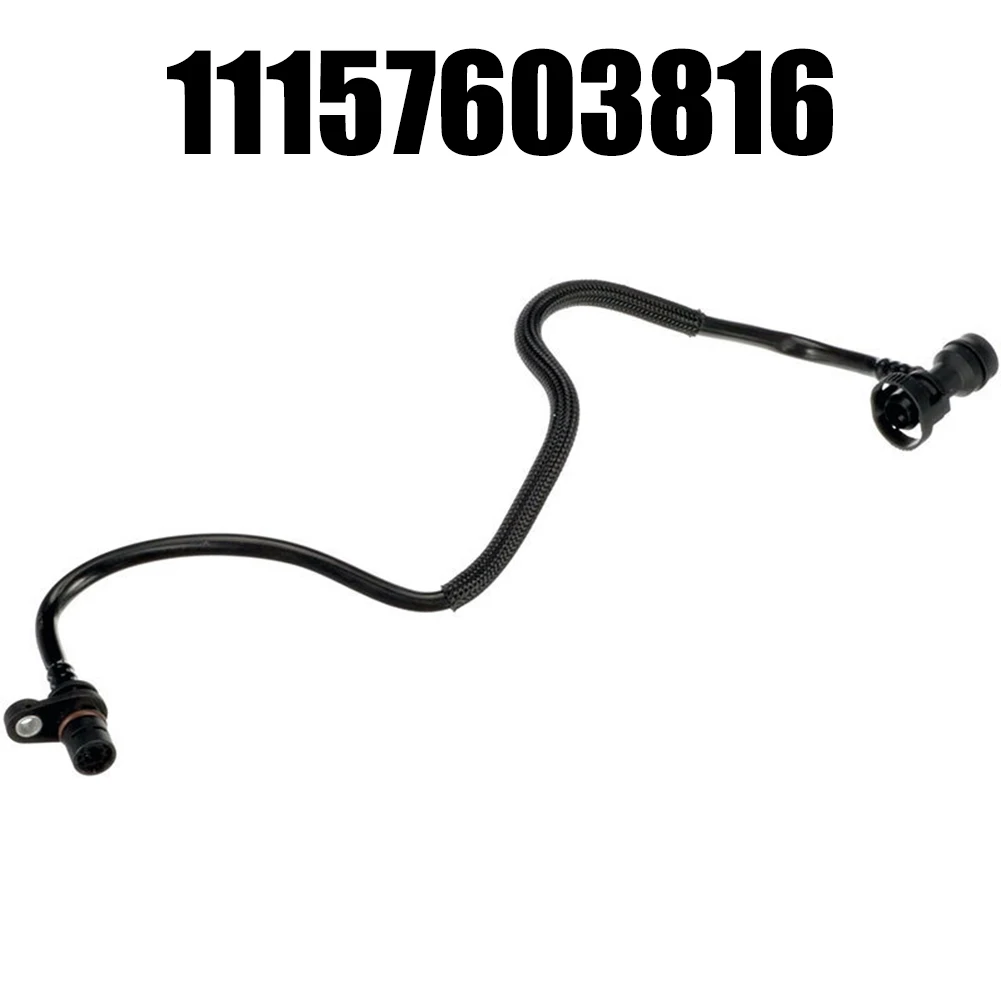 Black Plastic Car Crank Case Breather Pipe Hose Tube For BMW 320 328 528 OEM Part Number 11157603816 Car Accessories