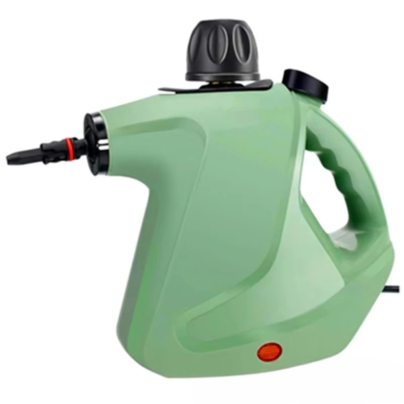Electric Handheld Natural Steam Cleaner Pressure Multi-Function Kit 9 Accessories for Cleaning Floors
