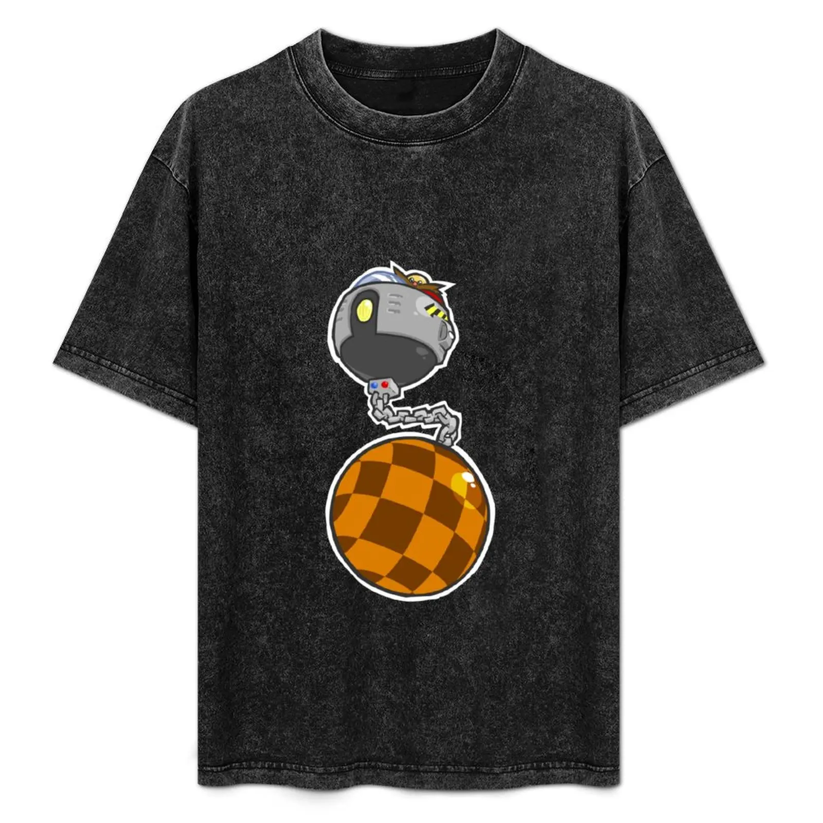 

Dr.Eggman Robo Wrecking Ball T-Shirt Athletic Fit Sports Short Sleeve Top