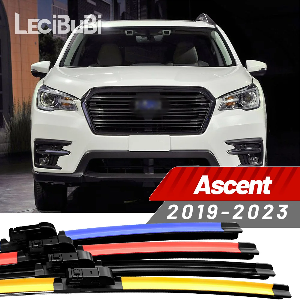 2 Stück für Subaru Ascent 2019–2023 2020 2021 2022 Frontscheibenwischerblätter Scheibenwischer