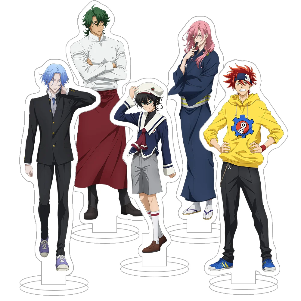 SK8 the Infinity Reki Kyan Langa Hasegawa  Miya Chinen Kaoru Sakurayashiki Kojiro Nanjo Official HD Acrylic Stand Desktop Decor