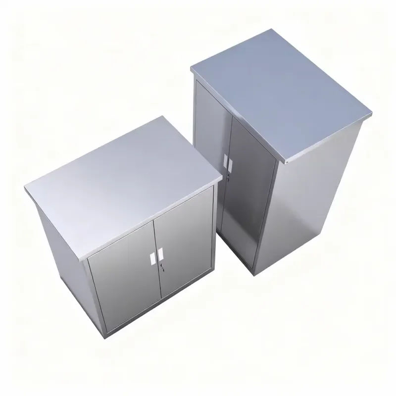 Backyard Steel Outdoor Storage Cabinet Space-Saving and Stylish Design for Organizing Essentials