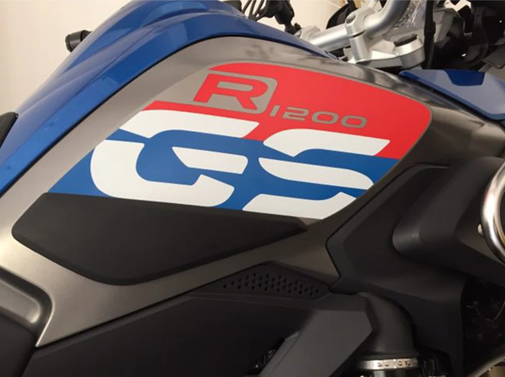 For BMW R 1250 GS LC Motorcycle Accessories Side Tank Pad R1200GS Black Anti Slip Sticker R 1200GS R 1250GS R1250GS R1250gs