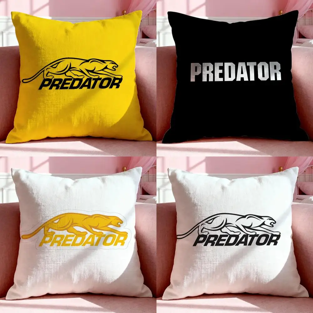 Famous Brand P-PredatorS Cushion Cover Short Plush Breathable Pillowcase Odorless Invisible Zipper Washable Removable