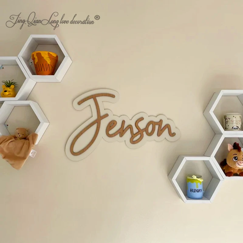 Custom Wooden Name Sign: Nursery Wall Decor  Personalized Free Standing Letter and Name Bedroom Decor Nursery Decor Freestandin