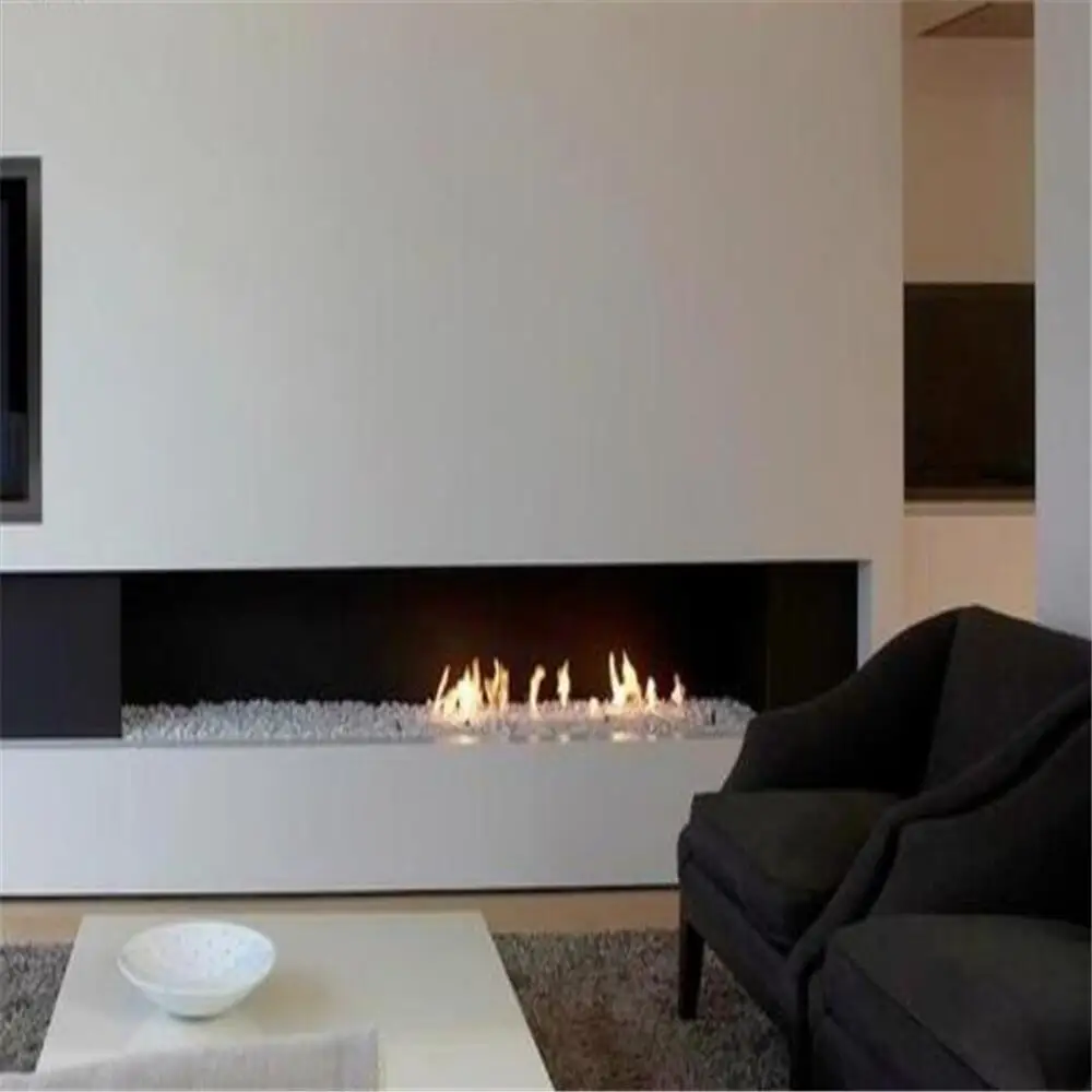 tuya wifi bioethanol Fire place alcohol kamin Electric ethanol burner modern design fireplace