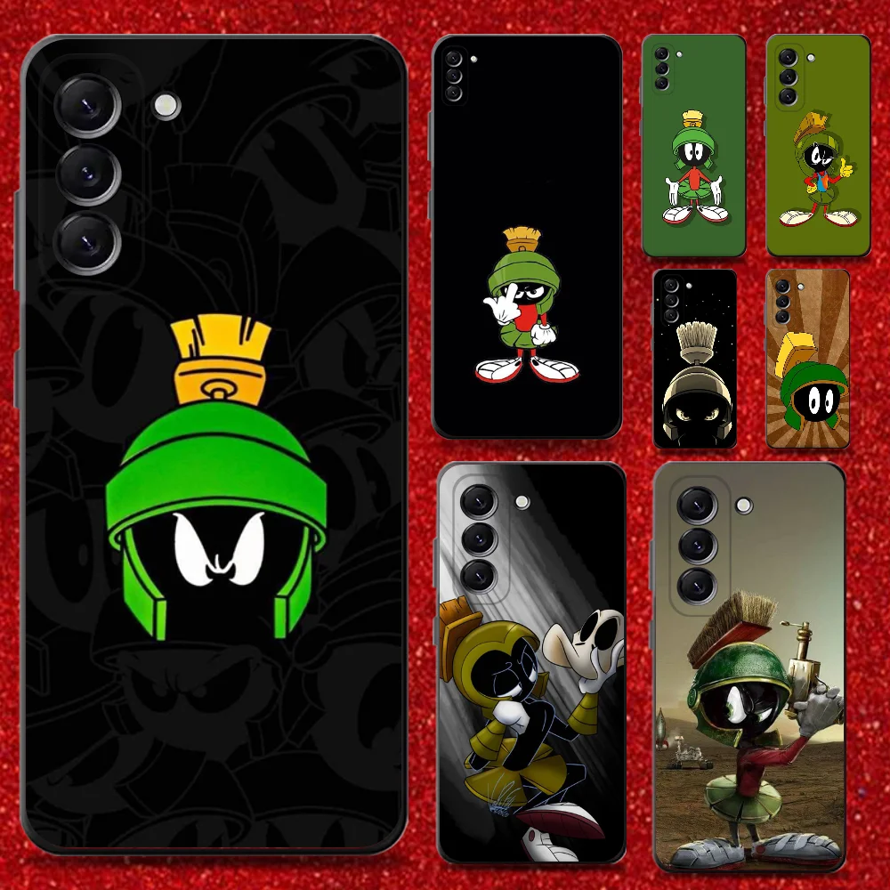 

M-Marvin The Martian Phone Case For Samsung Galaxy A13,A21s,A22,A31,A32,A52,A53,A71,A80,Soft Black Shell