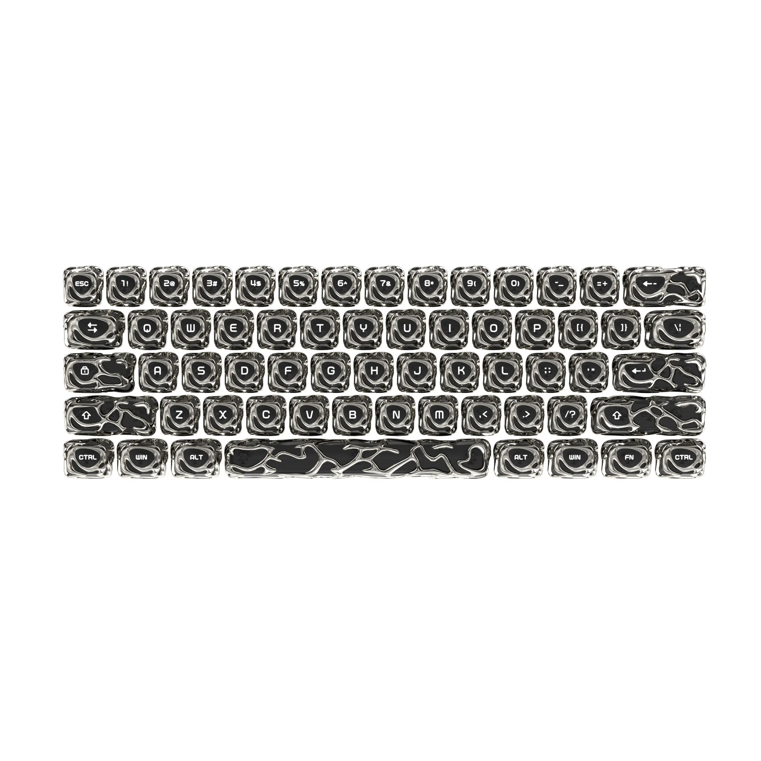 XVX パーソナリティ ヴェノム 透明キーキャップ 61キー