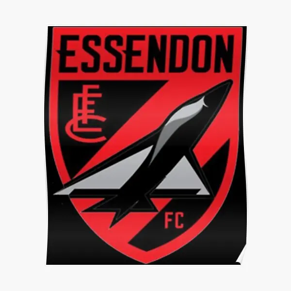 Essendon Football Club Classic  Poster Wall Home Print Art Decor Decoration Vintage Modern Funny Room Painting Mural No Frame