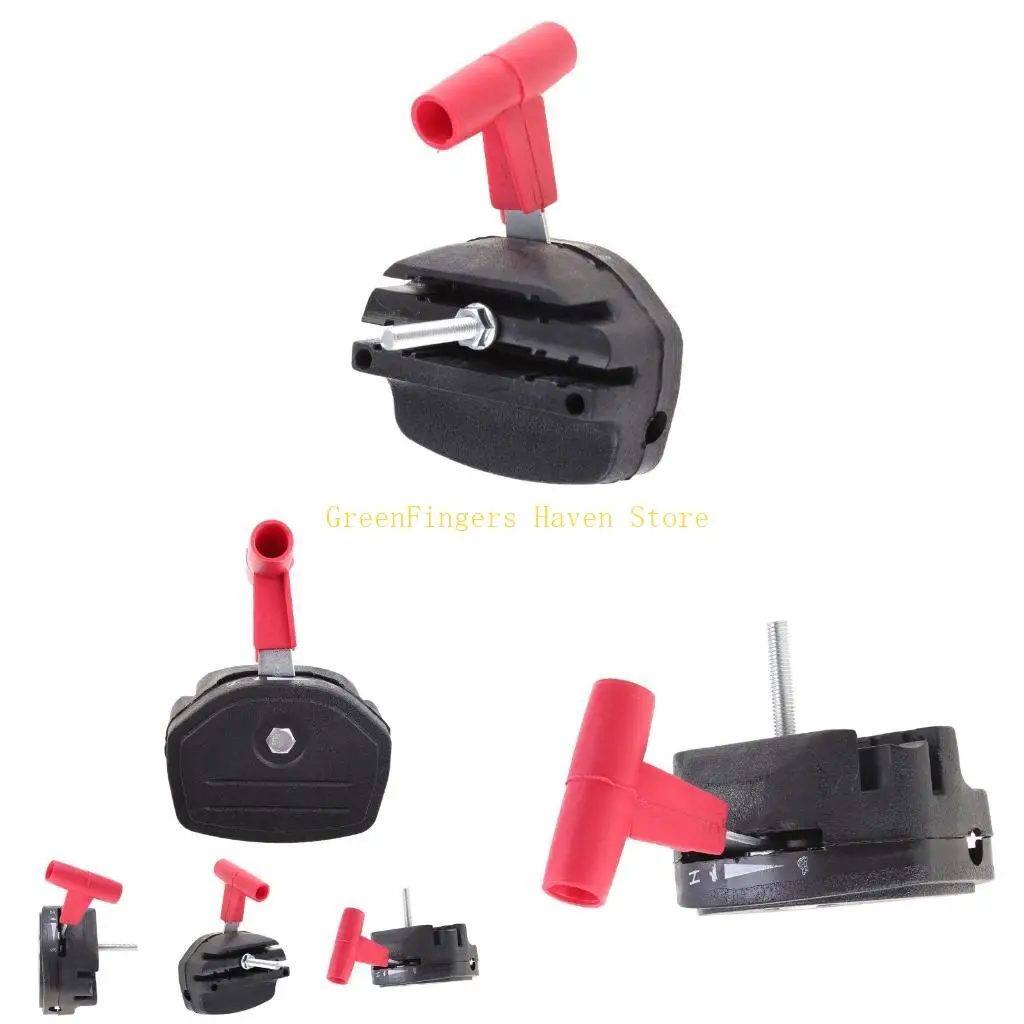 

F68D Пластиковая и прочная газонокосилка запасные детали черный+коробка управления красной дроссельной заслонкой.