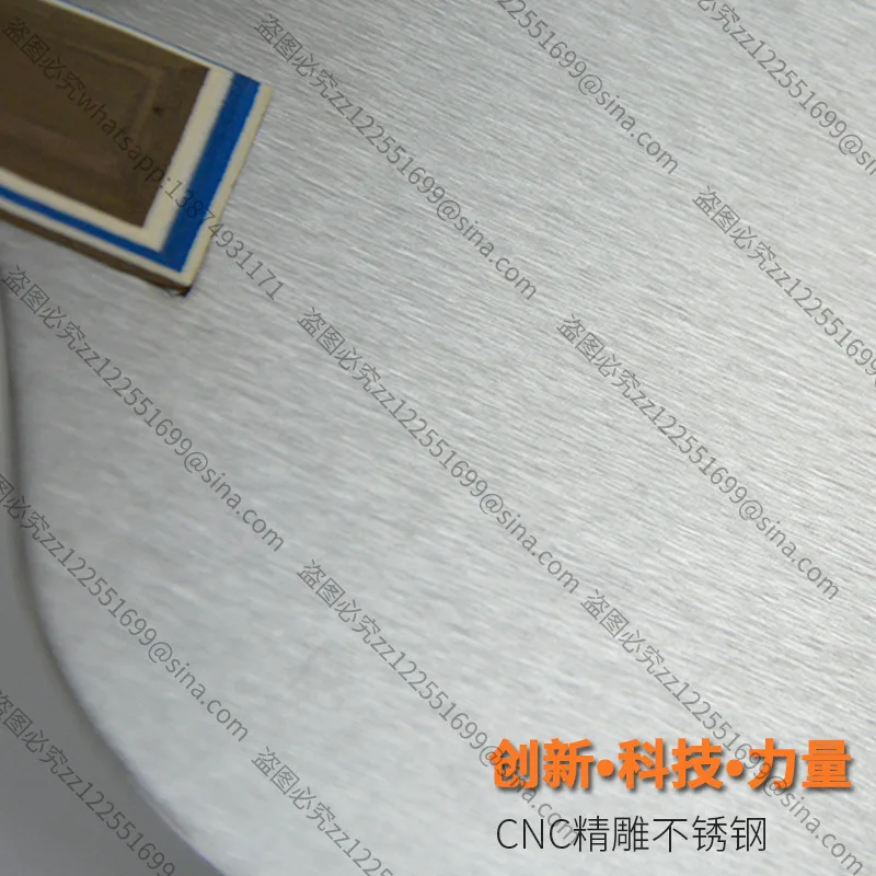 Suitable ForStainless Steel TableTennis RacketBase Plate High-grade WoodenHandle Professional Weight-bearing Practice Racket900g