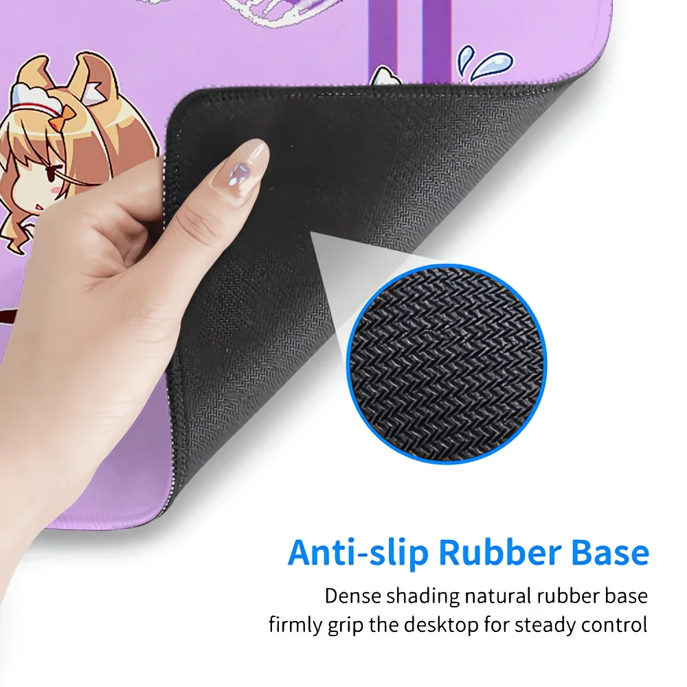 NekoparaXXL Home HD مكتب الكمبيوتر موس أنيمي كبير ماوس الوسادة مكتب كمبيوتر محمول سطح المكتب الوسادة لعبة الملحقات التكنولوجيا #6