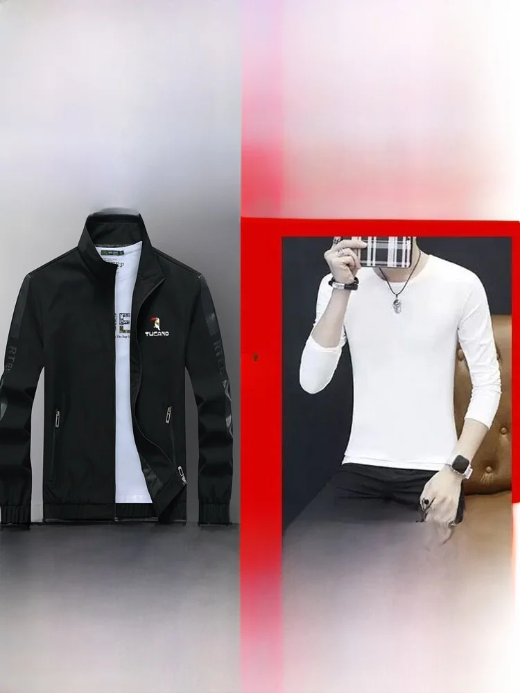 

TUCANO мужская куртка весна-осень-зима новая повседневная свободная дышащая облегающая ветровка с воротником-стойкой Faion Urban Youth