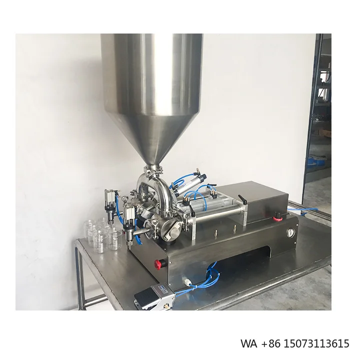 

1-5000g Semi Automatic Horizontal Sauce Beverage Canning with Dual Outlet Explosion Proof