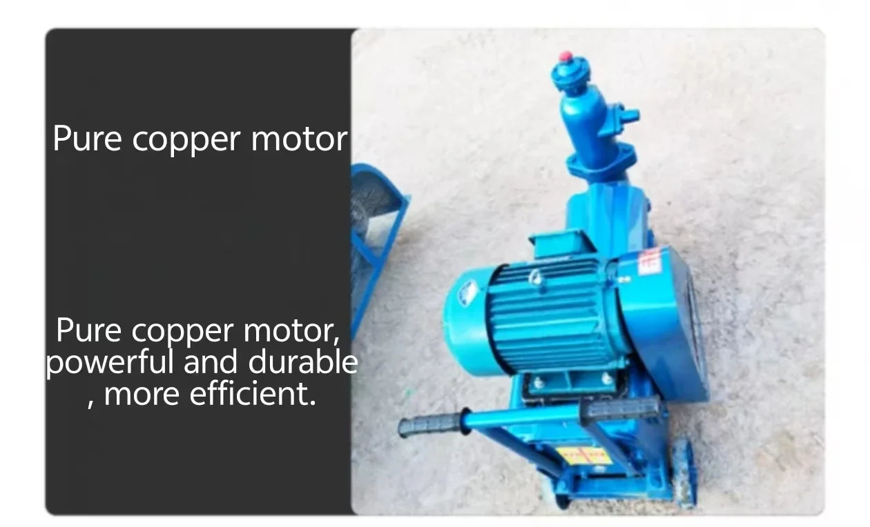 مضخة خرسانة مقاومة للماء لرش الملاط الأسمنتي/الخلط/الحشو #3