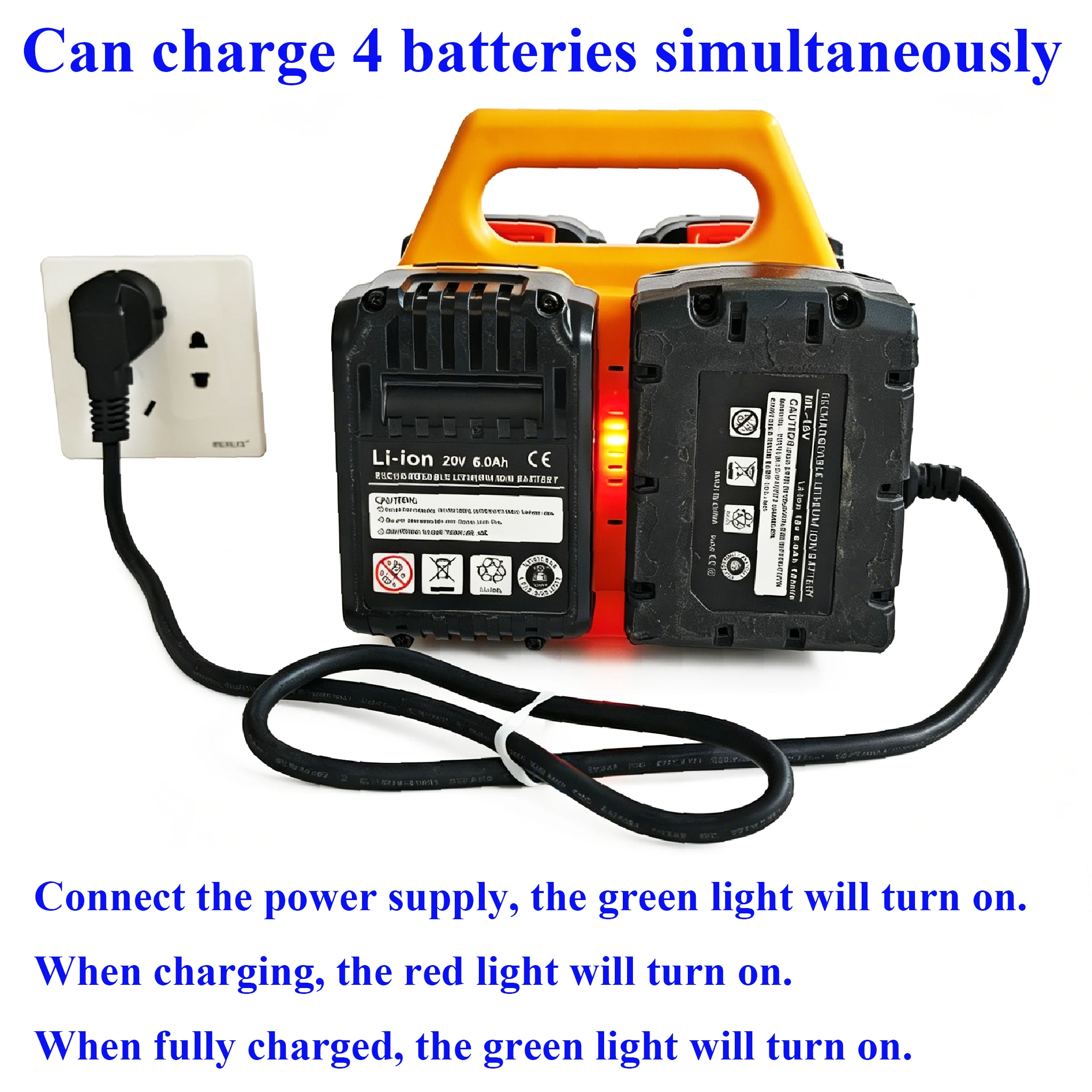 For DeWALT 18V 20V DCB183 DCB206 For Milwaukee Lithium Battries Case Packs Charger For M18 DCB112 DCB118 DCB104 DCB115 M1418C6