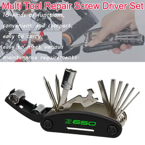 Motorcycle Tool Wrench Screwdriver Set For Z650 RS Z 650 Ninja 650 2017-2023 2024 2025 Repair Tools Accessories