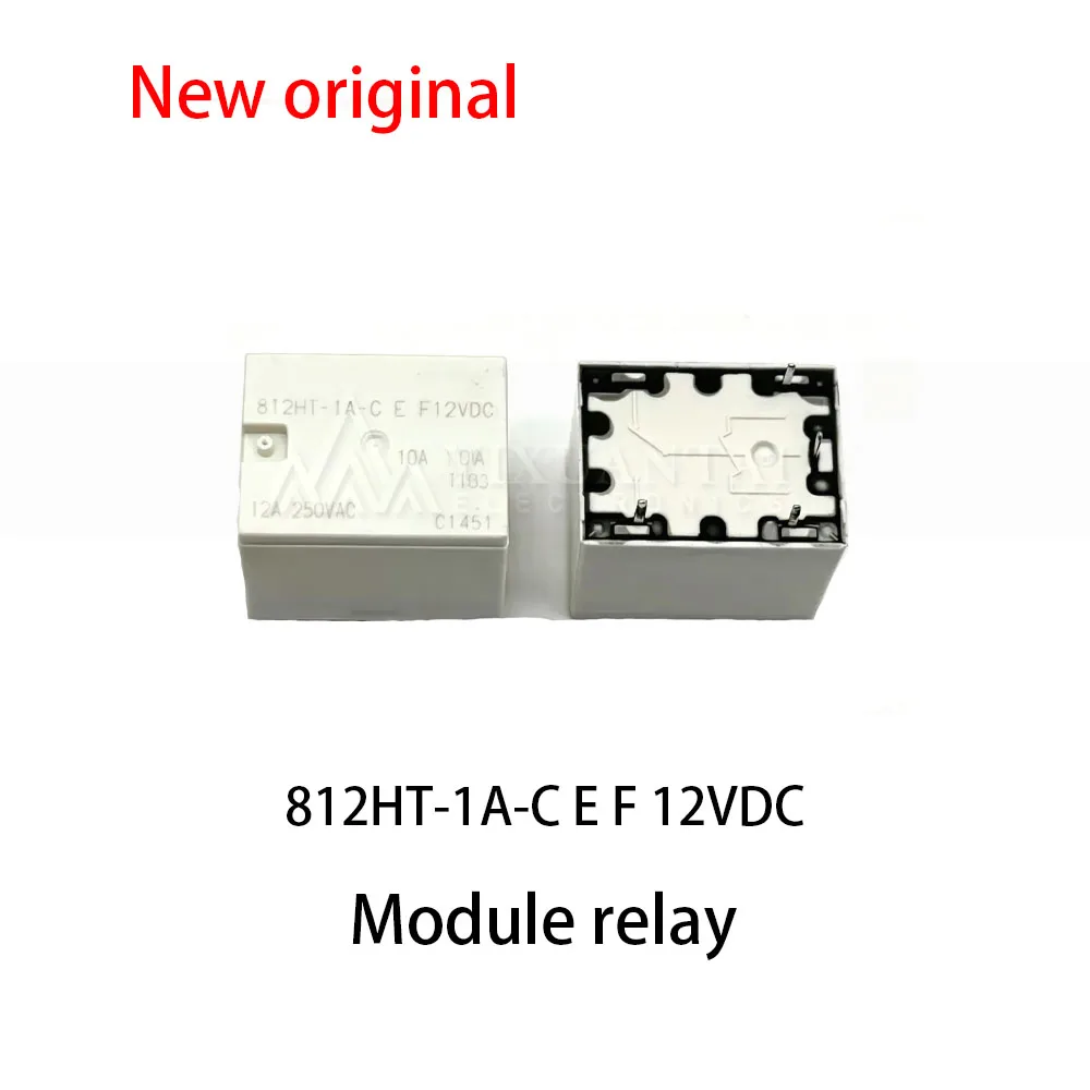 5pcs~10Pcs 812HT-1A-C E F 12VDC 4-pin relay module