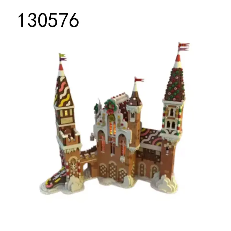 MOC-107637 وحدات بار 130576 قلعة تجميع الجسيمات الصغيرة بنة مشهد الشارع لعبة مجسمة معمارية هدية مجموعة (في St #3