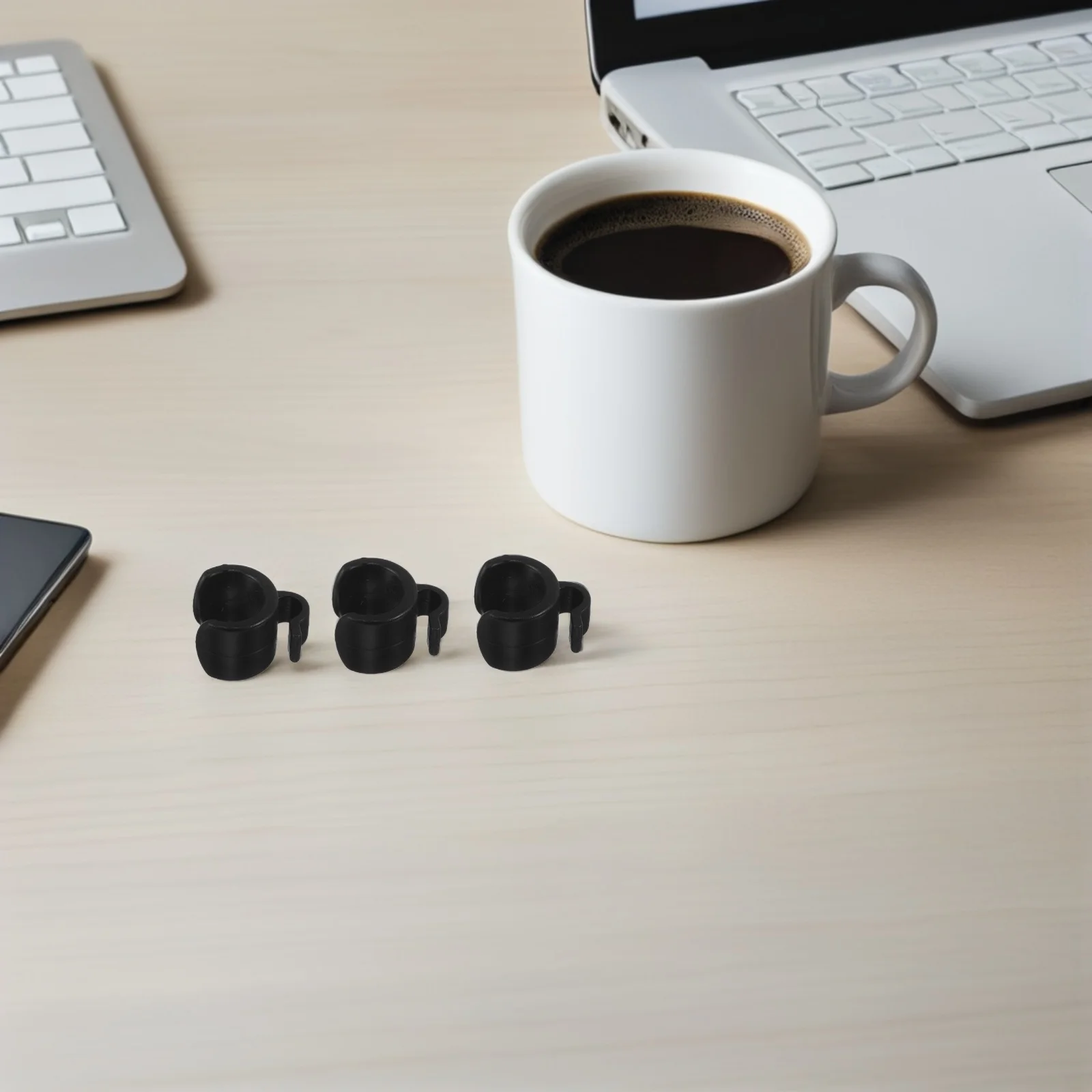 

30pcs Live Broadcast Clip For Mic 20Mm Pole Mount Plastic Cable Organizer Phone Holder Cord Clamp Microphone Clips For Stands