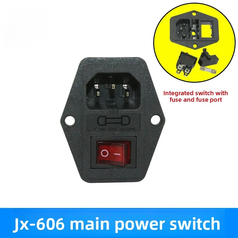 Claw Machine 606 Power Switch with Fuse IEC Plug All in One Game Accessory Coin Operated Games