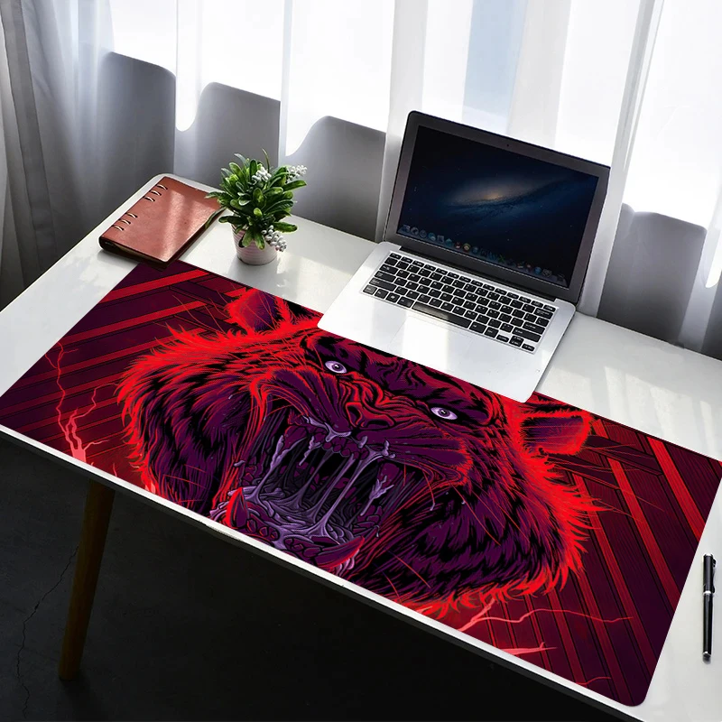 

Mouse Pad PC Non Slip Rubber Cartoon HD Mousepad Laptop Gamer Cabinet Keyboard Pad Office Computer Gaming Tiger Desk Mouse Mat
