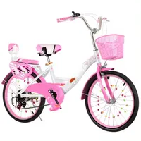 Children bicycle girl style new model 16 inch kid bike for 9 years old pink children bike