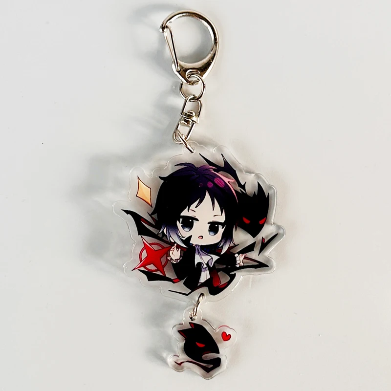 Anime Ryunosuke Akutagawa dazai osamu Cosplay acrilico figura telefono portachiavi studente zaino ciondolo charms regalo per bambini