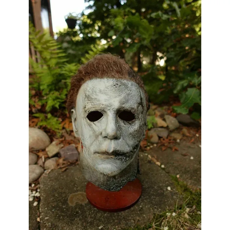 

New Bulex Michael Myers Mask 1978 Halloween Movie Latex Mask Realistic Horror Mask Scary Cosplay Mask Costume Party Mask VCX2025