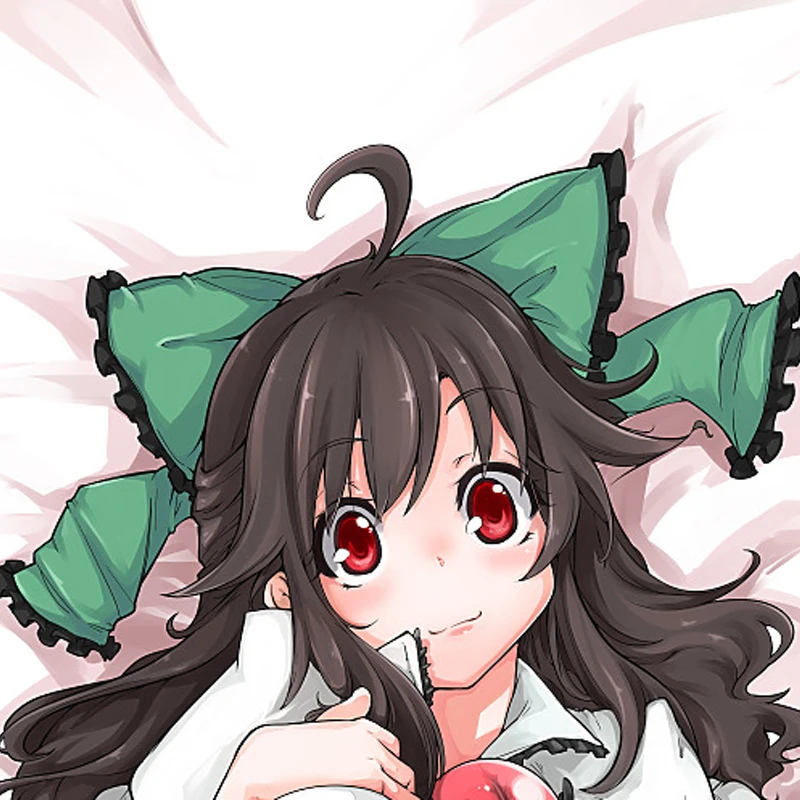 New Pattern Anime Utsuho Reiuji Dakimakura Hugging Body Pillow Cover Case double-sided printing‌