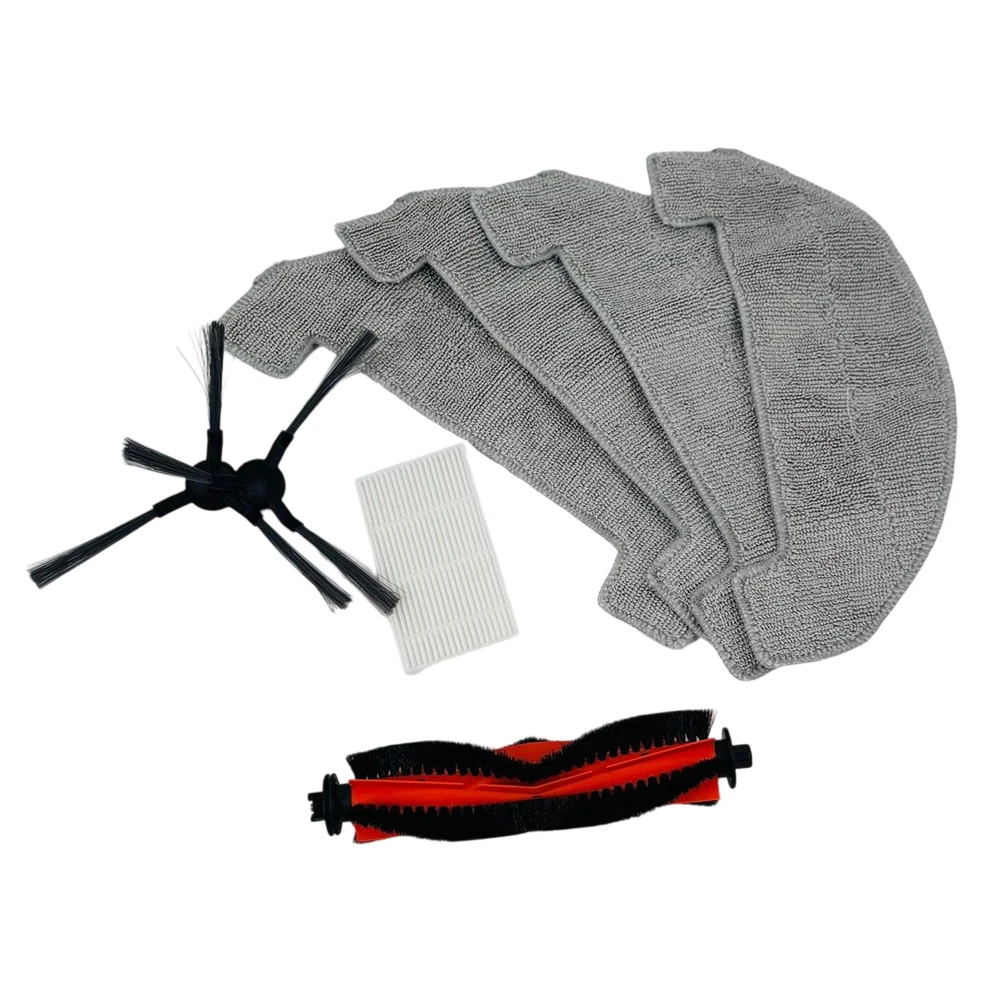 ل MOVA E20/E20 Pro/E20 Pro Plus/MOVA S800 مكنسة كهربائية الجانب الرئيسي فرشاة تصفية ممسحة الوسادة عدة ملحقات الأجهزة المنزلية #3