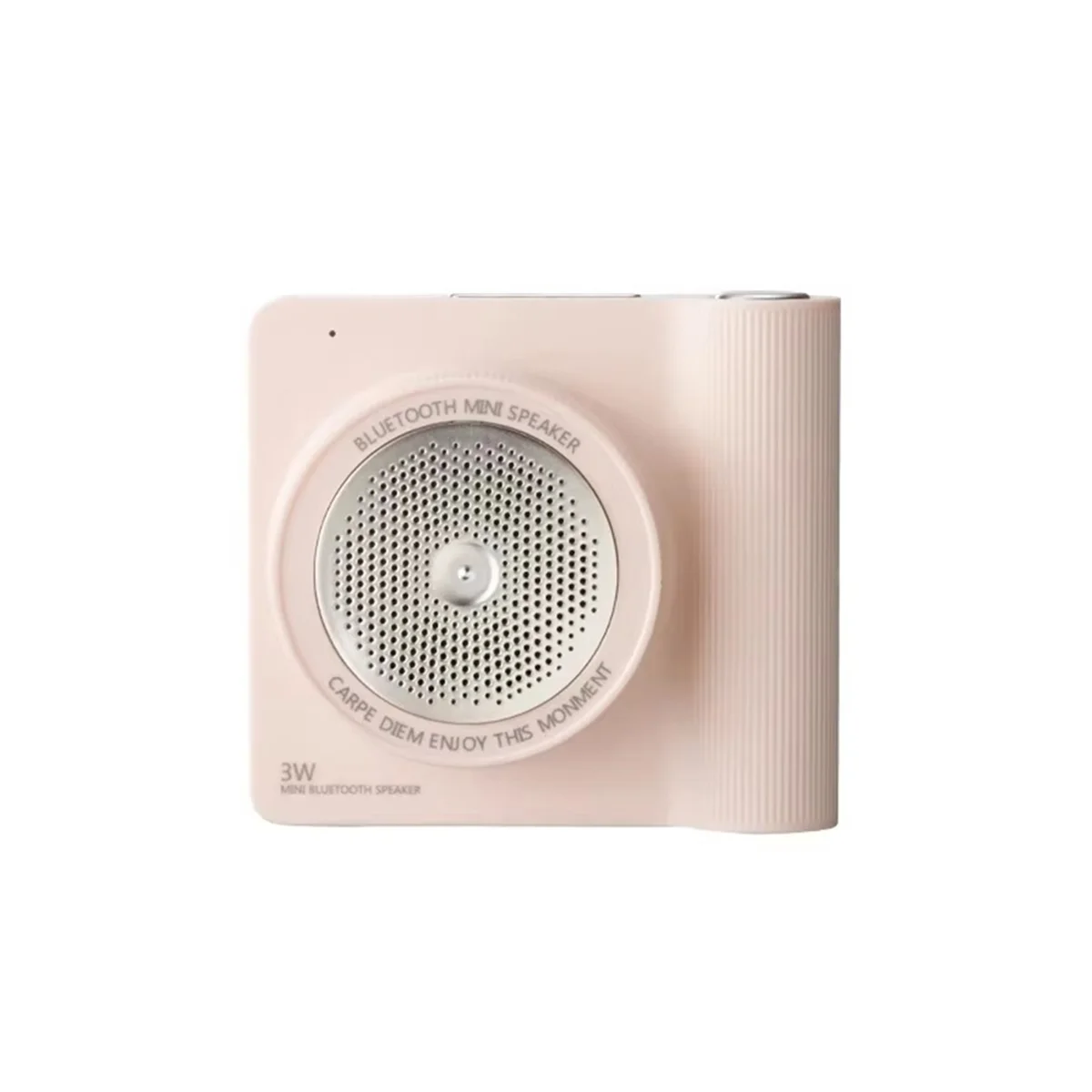 

High-quality Multifunctional Wireless Bluetooth Speaker Small Cell Phone Selfie Camera BT5.4 Camera Shape for Outdoor Pink