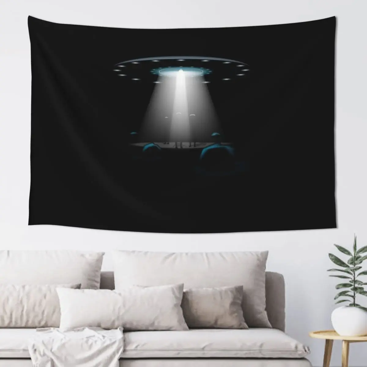 

Alien Contact UFO OVNI Tapestry Aesthetic Decoration On The Wall Room Decor Cute Room Design Tapestry