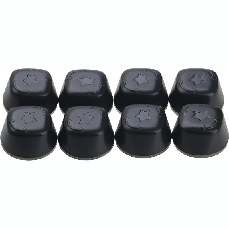 U13C Motorhome Awning Suction Cup Set for Vehicle Panel Fitting, 8 Pack