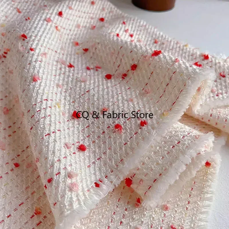 

Woven Small Fragrance Style Fabric Spring And Autumn Outerwear Fashion Women's Clothing Fabric Apparel Sewing Fabric