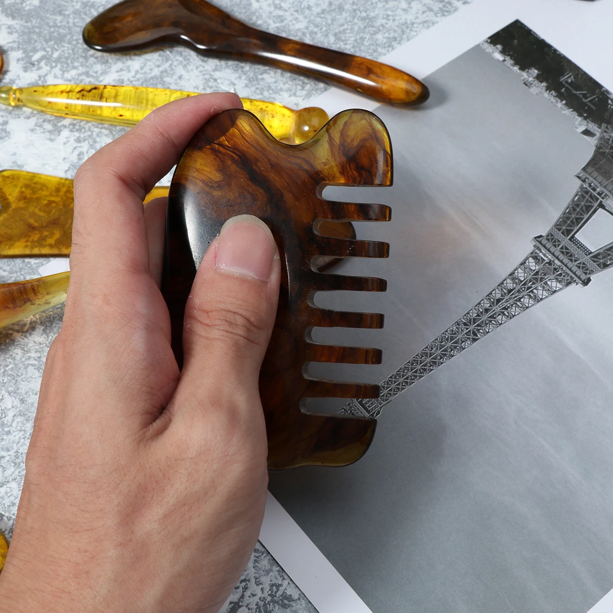 

8 шт., скребковая доска, китайская медицина, натуральная смола, пчелиный воск, шея, плечо, спина, массажный инструмент для тела, облегчение боли, массаж, скребок