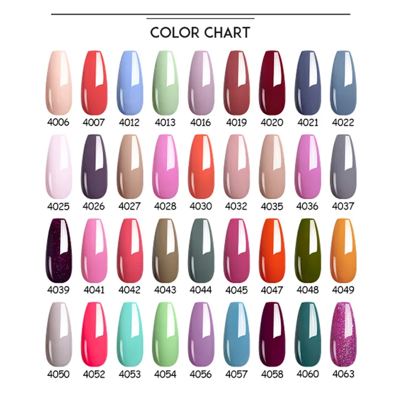 NAILCO 8ml 5pcs/Set Color Gel Nail Polish UV Vernis Semi Permanent Later Hybrydowy Soak Off Nail Polish Kit Manicure Gel Glue