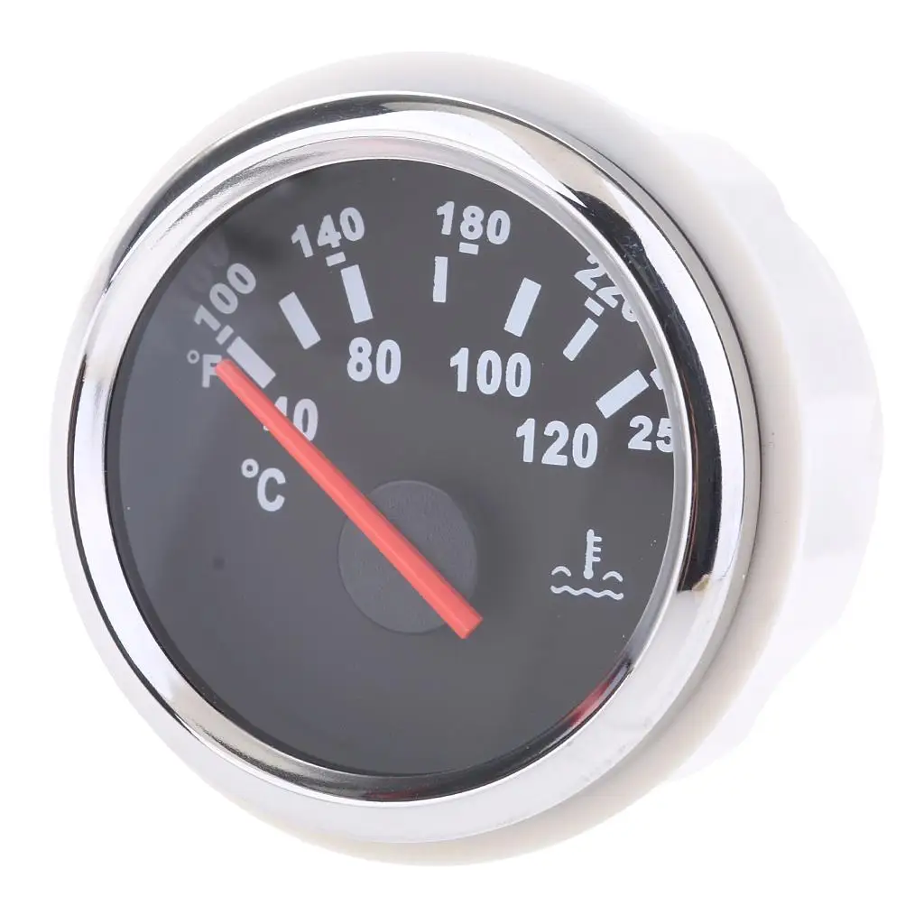 

52mm 2'' 9-32V Waterproof & Dustproof Boat/Yacht/Marine Water Temp