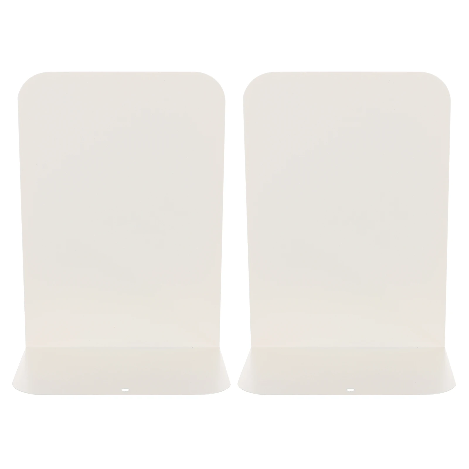 

2 Pcs Metal Book Stands Desktop Organizer Student Book Holders Shelf Decor Accessories for Home Office Use