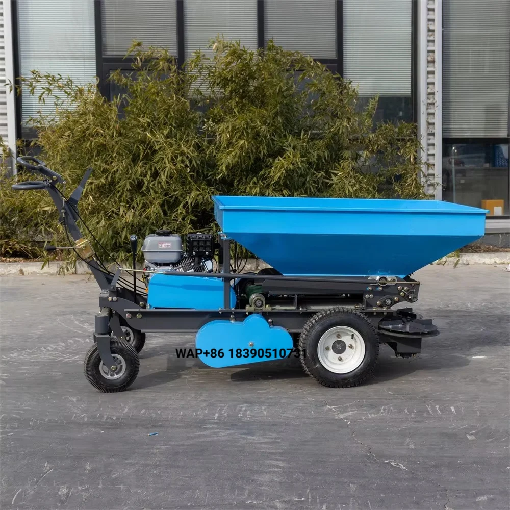 Fully Automatic Self-propelled Small Fertilizer Spreader Seed Drill High 4-Year Warranty for Greenhouse Orchard Farmland