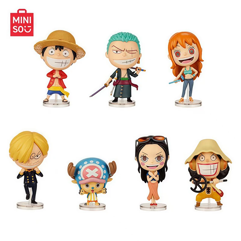 in stock Genuine One Piece Classic Character Series Blind Box LUFFY ZORO SANJI CHOPPEP NAMI ROBIN USOPP Collector Figurine Toys