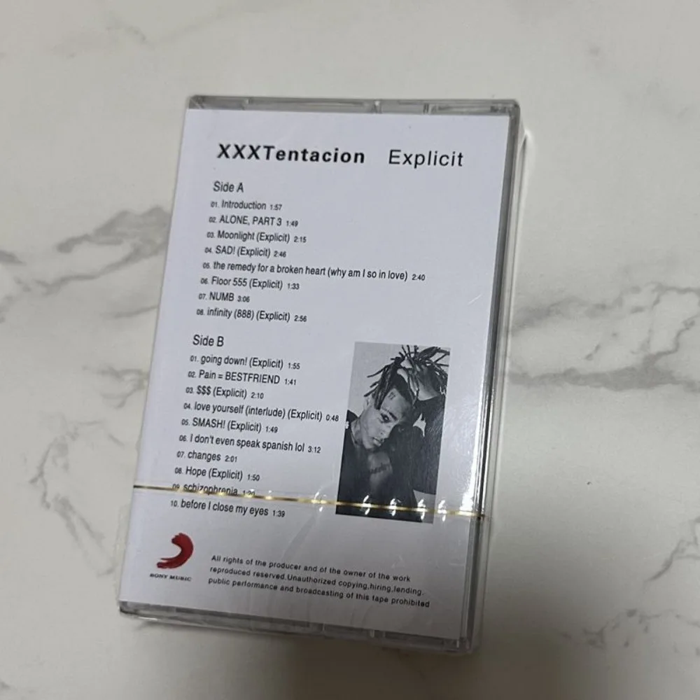 Brand New Sealed Cassette Tape Emotional Hip-Hop & Rap Music Album Melodic Vocal Tracks Deep Lyrical Content Modern Urban