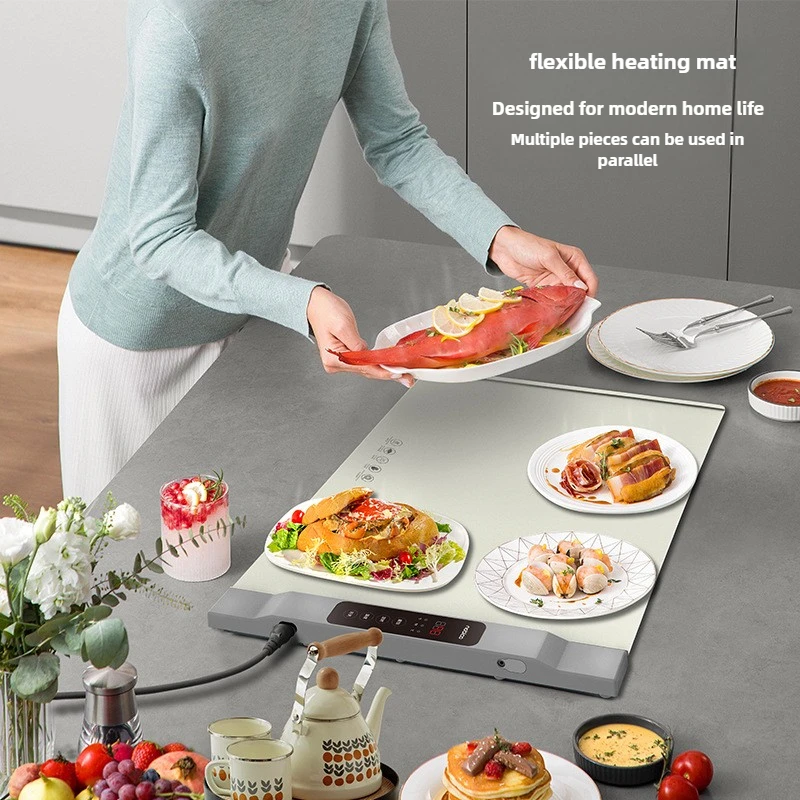 

110 В 220 В складной силиконовый электрический подогреватель для напитков, многофункциональная грелка, изоляционный артефакт, идеальный кухонный инструмент