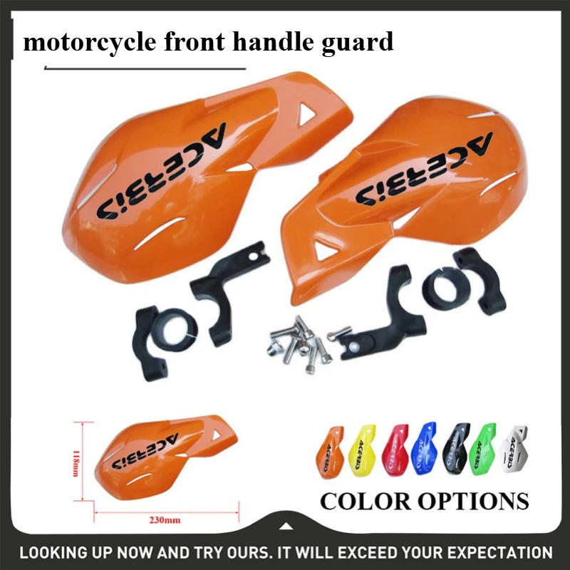 

Motocross Motorcycle Handguards Hand Protection Cross Security for 50cc to 200cc Floor Universal Accessories Enduro Moto Cross