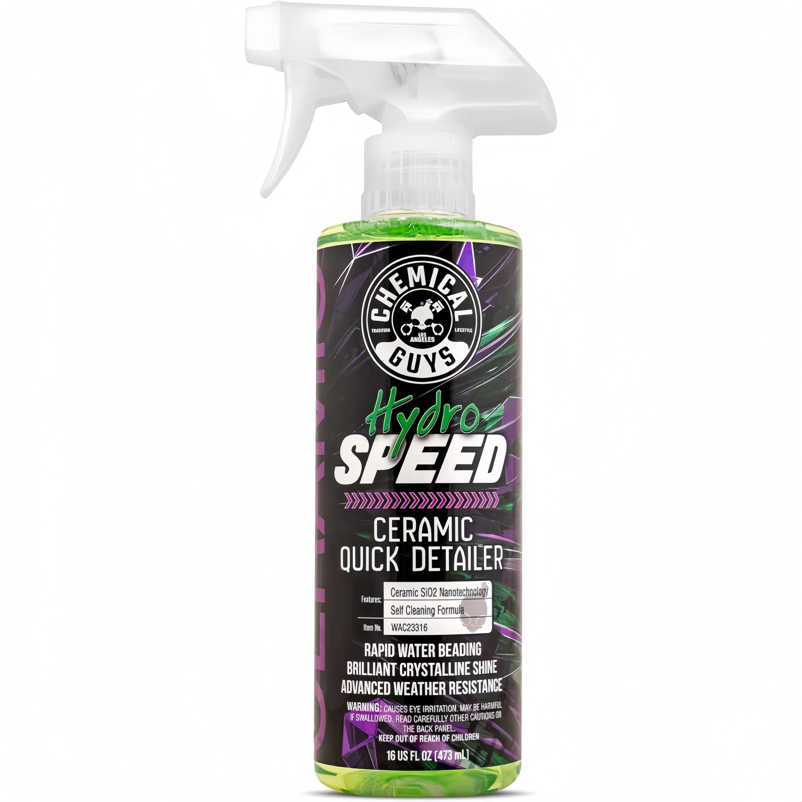 

Спрей-детейлер Chemical Guys HydroSpeed Ceramic Quick Detailer - SiO2 спрей для придания блеска автомобилям, грузовикам, внедорожникам