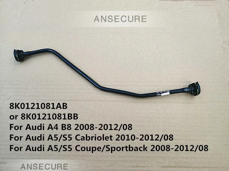 

Front Engine Reservoir Expansion Tank Coolant Cooling Hose Line For Audi A4 B8 S4 A5 S5 2008-2012 8K0121081AB 8K0 121 081 AB BB
