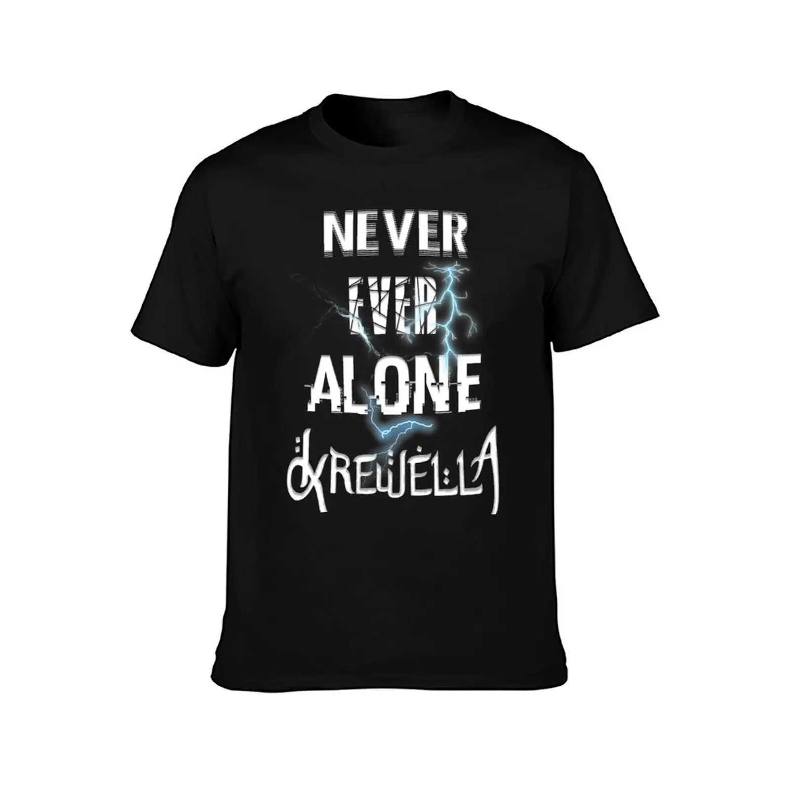 Krewella - Lights & Thunder Lyric T-Shirt Plus Size Simple Casual Top