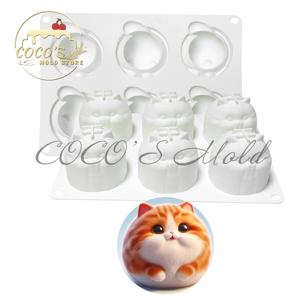 6 Cells Cat Silicon… - image